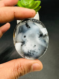 Dendritic Opal Cabochon • Code D30- D33 • AAA Quality • Natural Dendritic Opal Cabs • Dendritic Opal Pendant • Origin Turkey