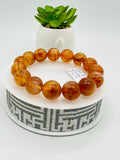 Andesine Bracelet  Code# B1 - Size 14 mm - AA Quality length 7.5 Inch Origin Tibet - Natural Andesine Round Bracelet