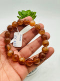 Andesine Bracelet Code# B3 - Size 11 mm - AA Quality length 7.5 Inch Origin Tibet - Natural Andesine Round Bracelet