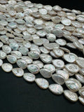 Pearl Tear Drop Beads 9x13 mm Size AAA Quality - Natural Freshwater Pearl Beads - Length 40 cm