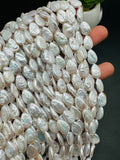 Pearl Tear Drop Beads 9x13 mm  Size AAA Quality - Natural Freshwater Pearl Beads -  Length 40 cm