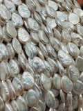 Pearl Tear Drop Beads 9x13 mm  Size AAA Quality - Natural Freshwater Pearl Beads -  Length 40 cm