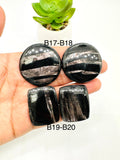 Hypersthene Cabochon Code B17- B20 AAA Quality - Natural Hypersthene Cabochon