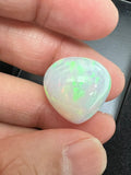 Ethiopian Opal Cabochon 18.60 X 18.60MM Size Height 10.80 MM • Weight 14.76Cts • AAA Quality • Opal Cabochon • Natural Ethiopian Opal Cabs