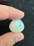 Ethiopian Opal Cabochon 18.60 X 18.60MM Size Height 10.80 MM • Weight 14.76Cts • AAA Quality • Opal Cabochon • Natural Ethiopian Opal Cabs