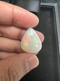 Ethiopian Opal Cabochon 22.70 X 18.35MM Size Height 7.45 MM • Weight 12.06 Cts • AAA Quality • Opal Cabochon • Natural Ethiopian Opal Cabs