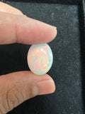 Ethiopian Opal Cabochon 19.75 X 15.00MM Size Height 9.35 MM • Weight 11.44 Cts • AAA Quality • Opal Cabochon • Natural Ethiopian Opal Cabs