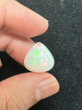 Ethiopian Opal Cabochon 14.86 X 16MM Size Height 8.66 MM • Weight 7.39 Cts • AAA Quality • Opal Cabochon • Natural Ethiopian Opal Cabs