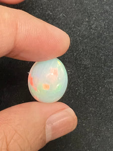 Ethiopian Opal Cabochon 17 X 14.25MM Size Height 9.0 MM • Weight 8.66 Cts • AAA Quality • Opal Cabochon • Natural Ethiopian Opal Cabs