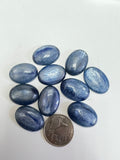 Kyanite Oval 25X18 MM Cabochons, Kyanite Cabs, Super Fine Quality Cabs, Pack of 1 pc.
