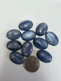 Kyanite Oval 25X18 MM Cabochons, Kyanite Cabs, Super Fine Quality Cabs, Pack of 1 pc.