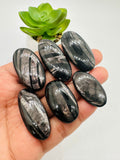 Hypersthene Cabochon Code C19- C24 - AAA Quality - Natural Hypersthene Cabochon - DIY Jewelry - Flat Back Cabochons