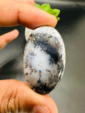 Dendritic Opal Cabochon • Code D9- D12  • AAA Quality • Natural Dendritic Opal Cabs • Dendritic Opal Pendant • Origin Turkey