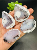 Dendritic Opal Cabochon • Code D26- D29  • AAA Quality • Natural Dendritic Opal Cabs • Dendritic Opal Pendant • Origin Turkey