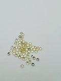 Lemon Quartz 3MM Faceted Round Shape- Pack of 6 Piece - AAA Quality -  loose gemstone, round faceted, Lemon Quartz.