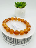 Andesine Bracelet Code# B9 - Size 10 mm - AA Quality length 7.5 Inch Origin Tibet - Natural Andesine Round Bracelet
