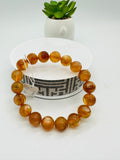 Andesine Bracelet Code# B9 - Size 10 mm - AA Quality length 7.5 Inch Origin Tibet - Natural Andesine Round Bracelet