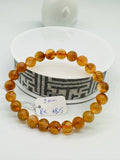 Andesine Bracelet  Code# B15 - Size 8 mm - AA Quality length 7.5 Inch Origin Tibet - Natural Andesine Round Bracelet