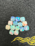 7MM Ethiopian Opal cushion Pack 1 Pcs- AAA Quality Opal Cabochon - Ethiopian Opal cushion Cabochon