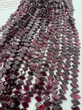 Garnet marquise beads, Size 5X8MM, length 16 Inch strand, AAA Quality . Red Garnet shape . Origin India, red garnet, Garnet fancy shape