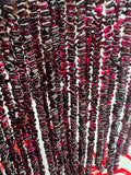 Garnet Square beads, Size 4-5 MM, length 16 Inch strand, AAA Quality . Red Garnet shape . Origin India, red garnet beads, Garnet fancy shape