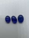 Tanzanite Oval 10X14-15 MM Cabochon - AAAA Quality Natural Tanzanite Cabs-Tanzanite Loose Stone, pack of 1 pc.