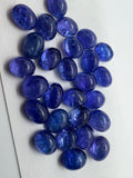 Tanzanite Oval 8X10MM  Cabochon - AAAA Quality Natural Tanzanite Cabs-Tanzanite Loose Stone, pack of 2 pc