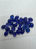 Tanzanite Oval 8X10MM Cabochon - AAAA Quality Natural Tanzanite Cabs-Tanzanite Loose Stone, pack of 2 pc