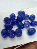 Tanzanite Oval 9X11-12 MM  Cabochon - AAAA Quality Natural Tanzanite Cabs-Tanzanite Loose Stone, pack of 1 pc