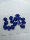 Tanzanite Oval 9X11MM Cabochon - AAAA Quality Natural Tanzanite Cabs-Tanzanite Loose Stone, pack of 1 pc