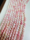 Queen Conch Shell faceted Flower Beads • 6mm Size • Length 40 cm • AAA Quality • Natural Pink Queen Conch Shell Beads