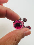 16MM Garnet Rose Cut - Pack of 1 Pcs Garnet Faceted Flat Polki - AAA Quality- Best for Jewelry making- One Side Cutting and one side flat