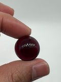 20MM Garnet Cabochon • Garnet Cabs • AAA Quality • Garnet Round Cabs • Garnet Loose Stone pack of 1 Pc