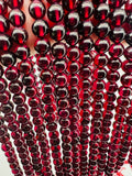 Garnet Round 6-6.5 MM Beads , AAA Quality, 16 Inch Length. Garnet Round.