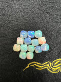 6MM Ethiopian Opal cushion Pack 4 Pcs- AAA Quality Opal Cabochon - Ethiopian Opal cushion Cabochon