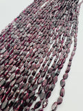 Garnet Marquise shape beads, Size 3X3 MM, length 16 Inch strand, AAA Quality, Red Garnet, red garnet beads, Garnet fancy shape