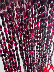 Garnet Marquise shape beads, Size 3X3 MM, length 16 Inch strand, AAA Quality, Red Garnet, red garnet beads, Garnet fancy shape