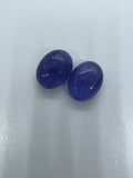 Tanzanite Oval 12X16 MM Cabochon - AAAA Quality Natural Tanzanite Cabs-Tanzanite Loose Stone, pack of 1 pc.