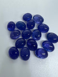 Tanzanite Oval 10X12 MM Cabochon - AAAA Quality Natural Tanzanite Cabs-Tanzanite Loose Stone, pack of 1 pc.