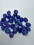 Tanzanite Oval 6X8MM Cabochon - AAAA Quality Natural Tanzanite Cabs-Tanzanite Loose Stone, pack of 2 pc