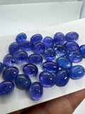 Tanzanite Oval 8X10MM  Cabochon - AAAA Quality Natural Tanzanite Cabs-Tanzanite Loose Stone, pack of 2 pc