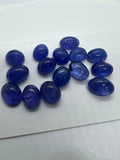 Tanzanite Oval 9X11-12 MM Cabochon - AAAA Quality Natural Tanzanite Cabs-Tanzanite Loose Stone, pack of 1 pc