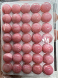 10MM Pink Opal Cabochon - Pack of 2 Pieces - AAA Quality - Natural Pink Opal Cabochon - Pink Opal Cabs