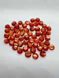 Sunstone Cabs 6 mm -Pack of 5 Pieces  -AAA Quality -Natural Sunstone Cabs- Sunstone Round Cabs