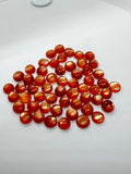 Sunstone Cabs 6 mm -Pack of 5 Pieces -AAA Quality -Natural Sunstone Cabs- Sunstone Round Cabs