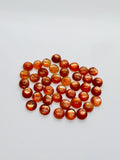 Sunstone cabs 5 mm -Pack of 6 Pieces -AAA Quality -Natural Sunstone Cabs- Sunstone Round Cabs
