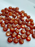 Sunstone Cabs 8 mm -Pack of 4 Pieces -AAA Quality -Natural Sunstone Cabs