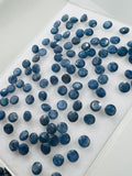 4 mm Blue Sapphire Faceted -Pack of 5 Pcs -AA Quality Sapphire cabs • Blue Sapphire • Not Heated