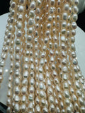Freshwater Pearl Potato Beads 3x3.5 mm Size - Natural White Freshwater Pearl Rice Beads - AAA Grade