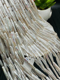 Freshwater White Pearl Stick Strand 22-25 x 5 mm Size -Biwa Stick Beads - Pearl Long Beads - AAA Grade